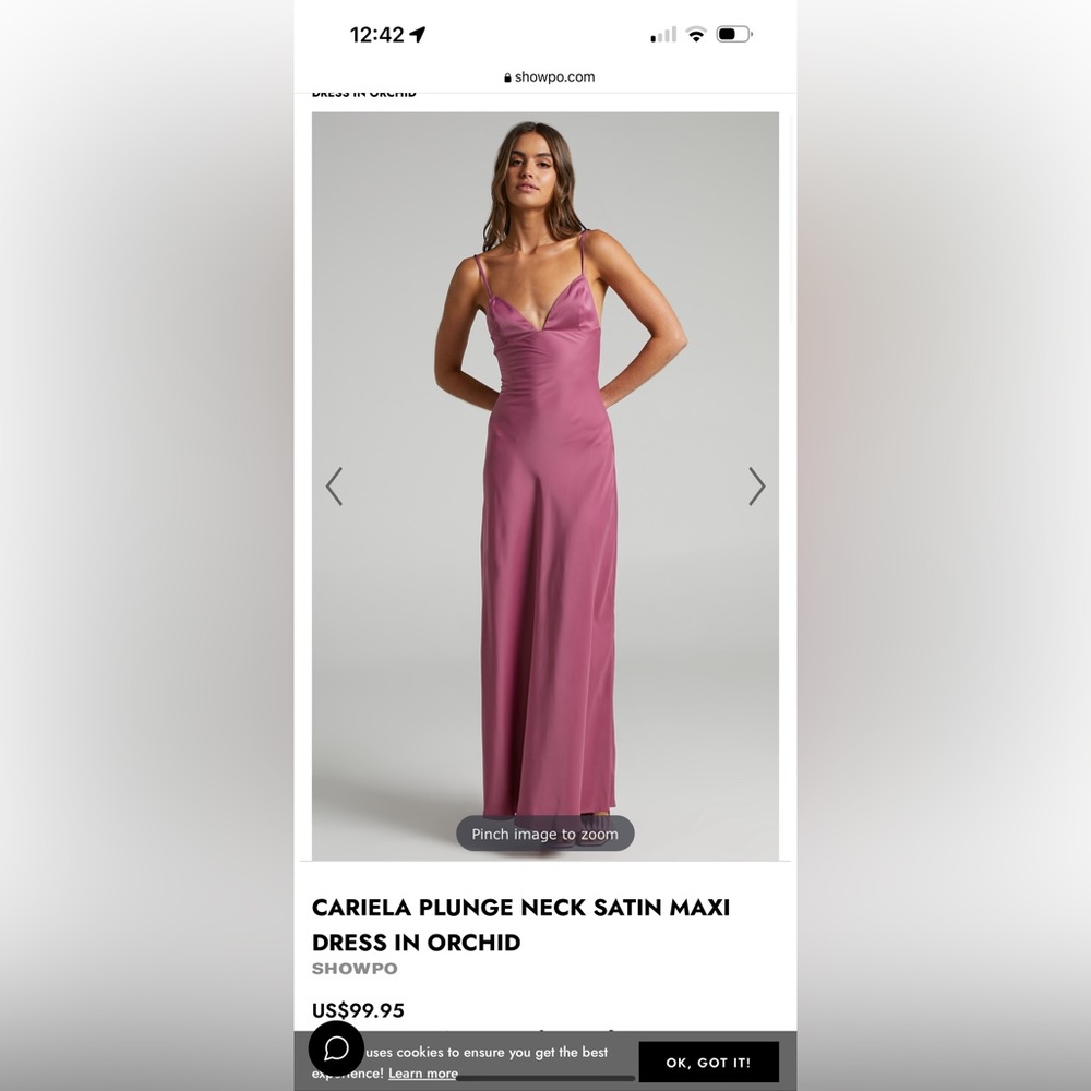 ISO!!!!! Showpo CARIELA PLUNGE in orchid, size US 2/4!!!